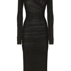 Dolce & Gabbana polka-dot tulle midi dress