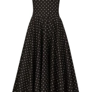 Dolce & Gabbana polka-dot midi dress