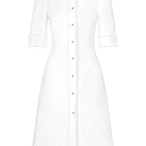 Dolce & Gabbana tweed midi shirtdress