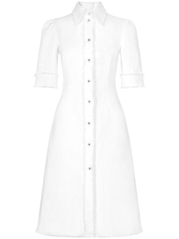 Dolce & Gabbana tweed midi shirtdress