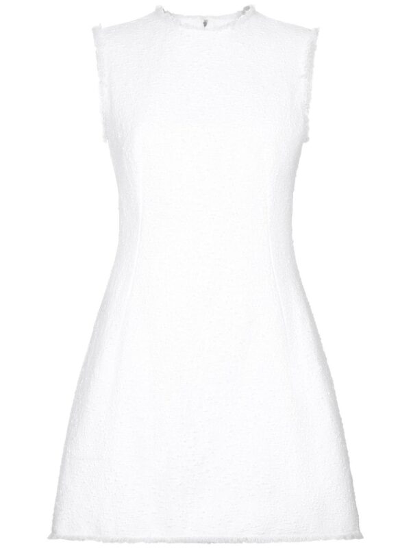 Dolce & Gabbana tweed sleeveless minidress