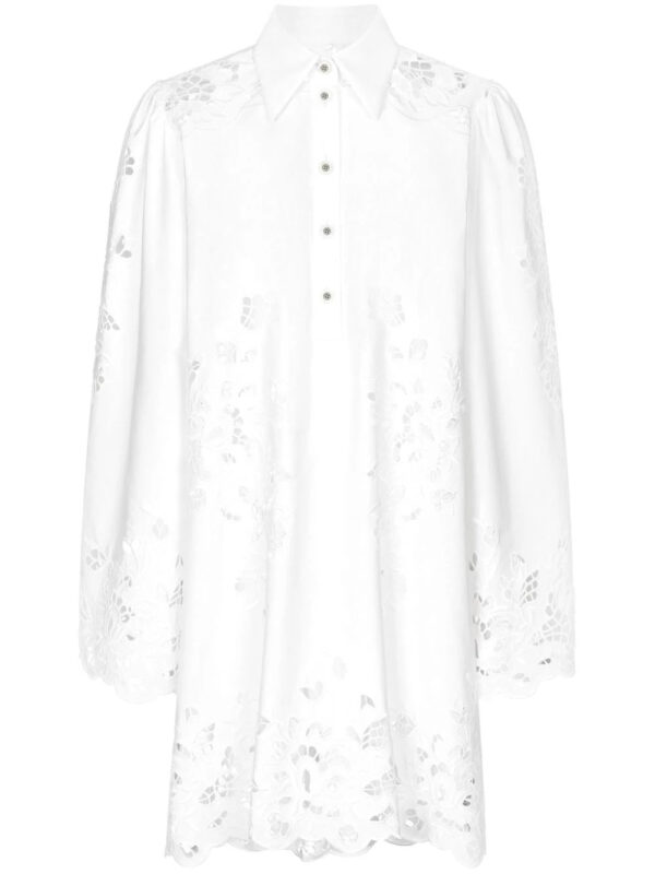 Dolce & Gabbana  cut-out shirt minidress