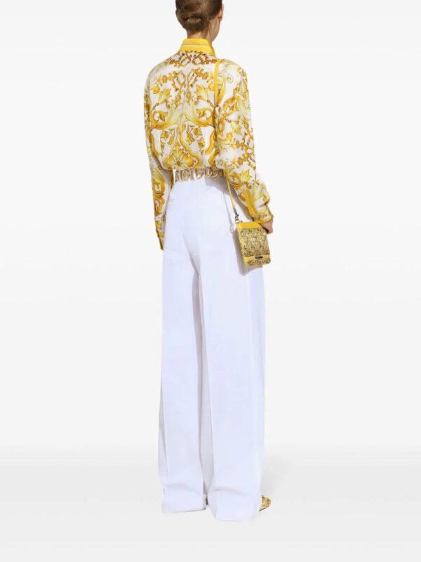 Dolce & Gabbana  high-waist flared trousers - Image 4