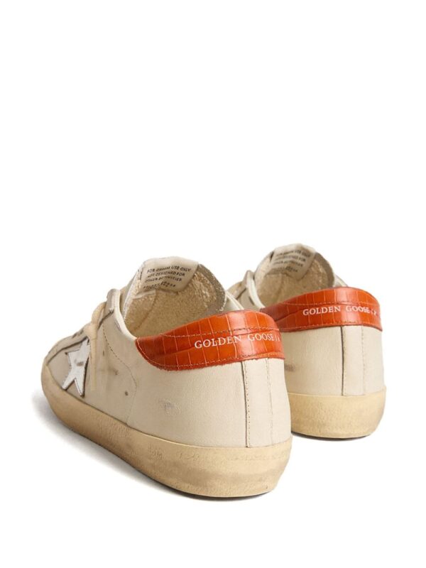 Golden Goose Super Star panelled leather sneakers - Image 3