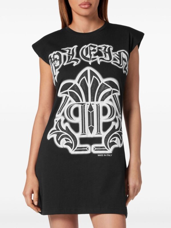 Philipp Plein Gothic Plein tank dress - Image 3