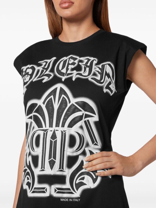 Philipp Plein Gothic Plein tank dress - Image 2
