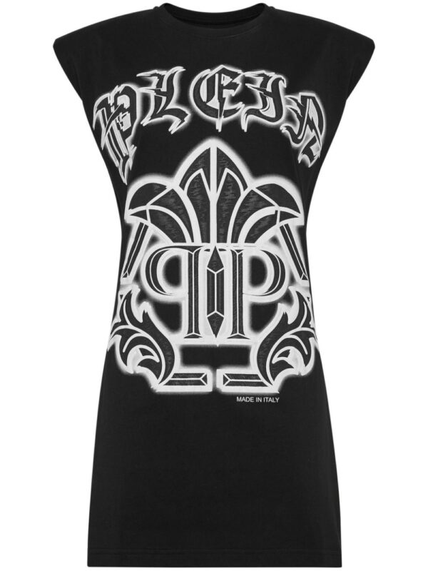 Philipp Plein Gothic Plein tank dress