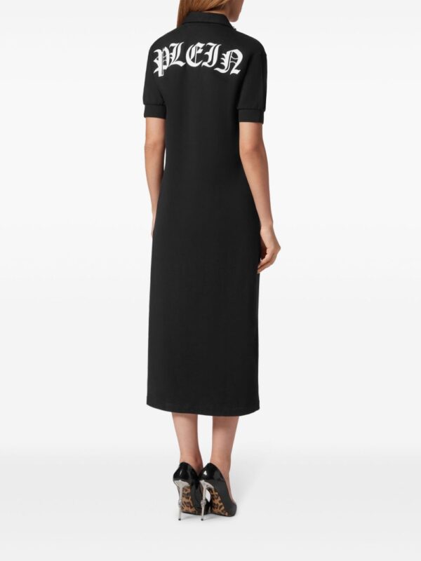 Philipp Plein Gothic Plein polo dress - Image 3