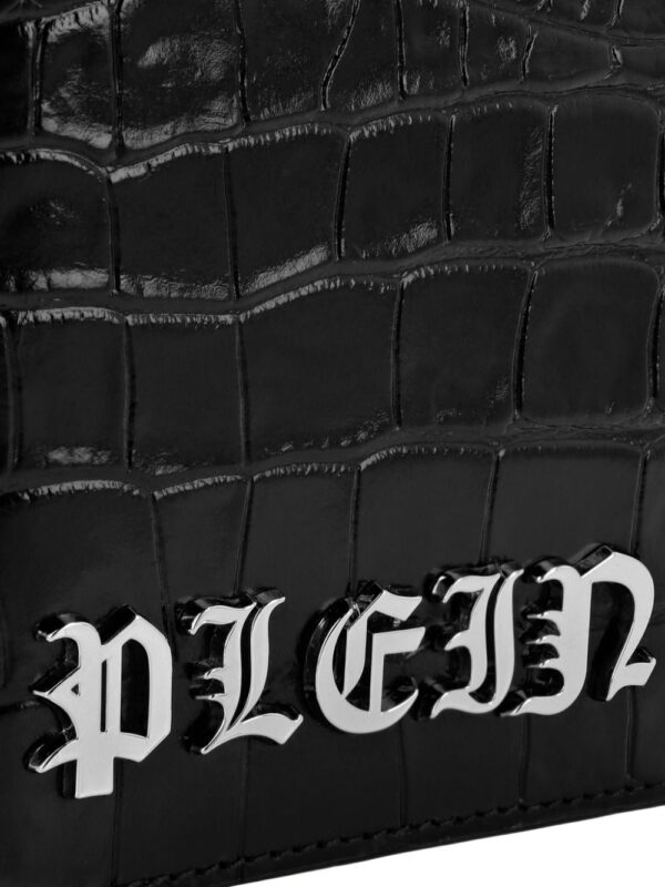 Philipp Plein Gothic Plein crocodile-embossed passport cover - Image 4