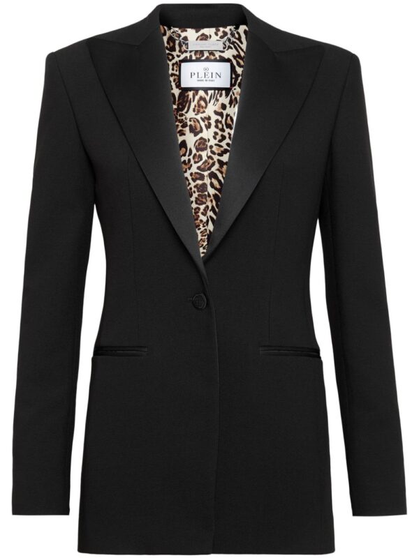 Philipp Plein  skull-embellished single-breasted blazer