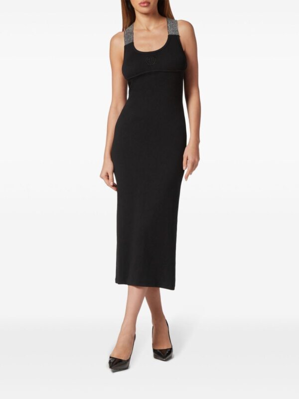 Philipp Plein crystal-embellished tank dress - Image 3