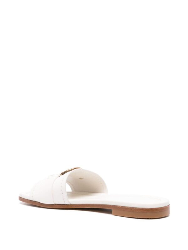 Moncler Bell leather slides - Image 3