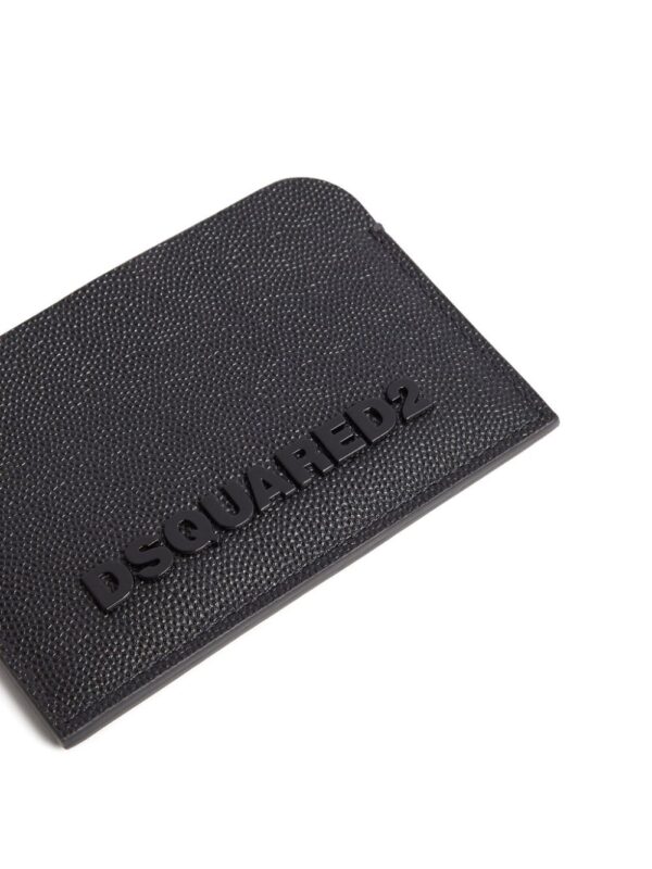 DSQUARED2 logo-embossed leather cardholder - Image 4
