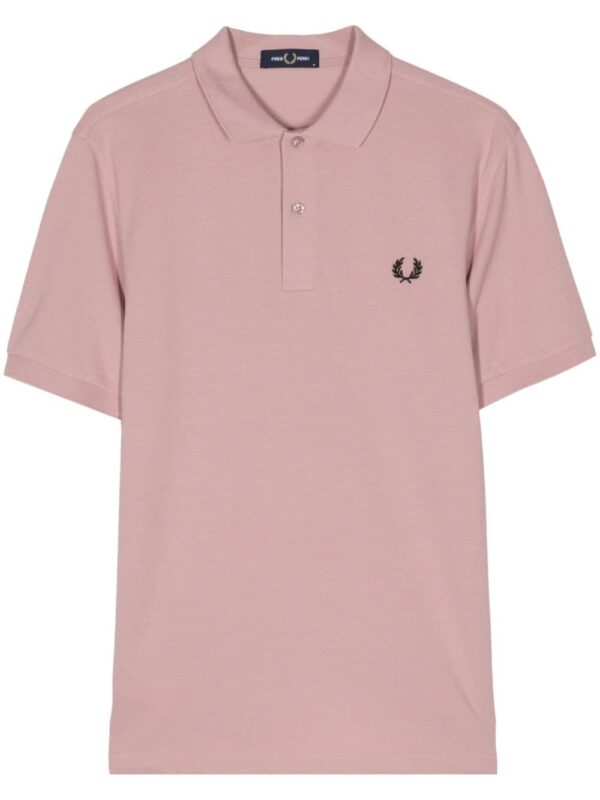 Fred Perry logo-embroidered cotton polo shirt