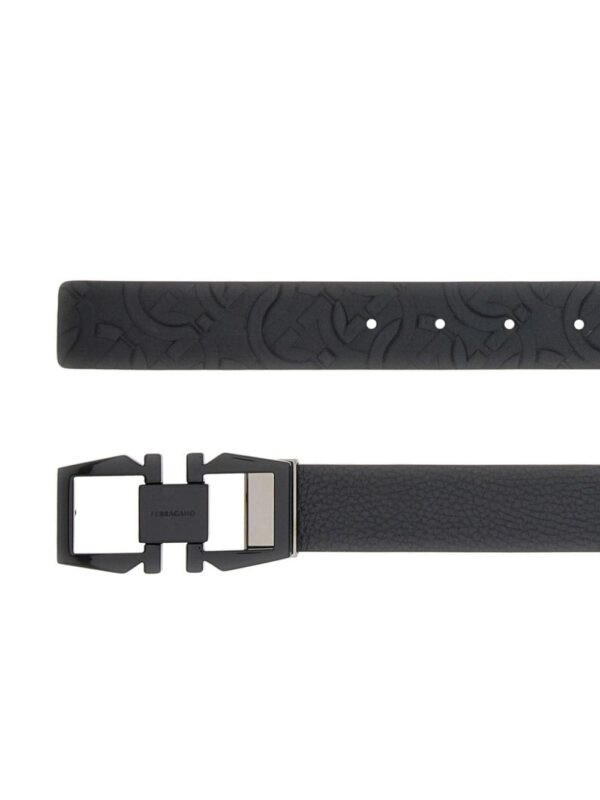Ferragamo reversible Gancini leather belt - Image 3