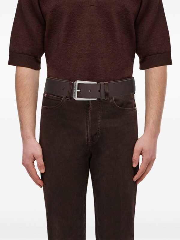 Louis Vuitton adjustable leather belt - Image 4