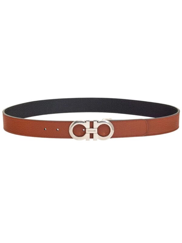 Ferragamo  reversible Gancini leather belt