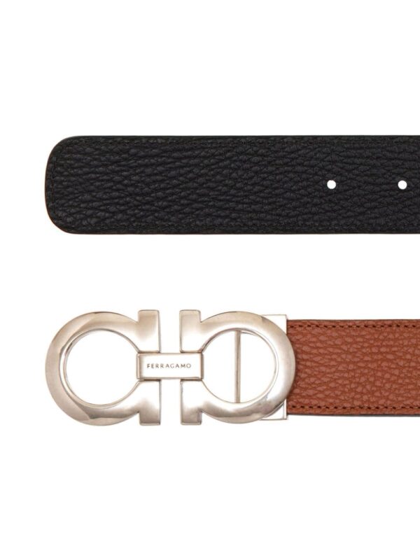 Ferragamo  reversible Gancini leather belt - Image 2