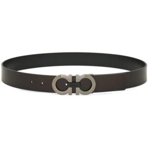 Ferragamo  reversible Gancini leather belt