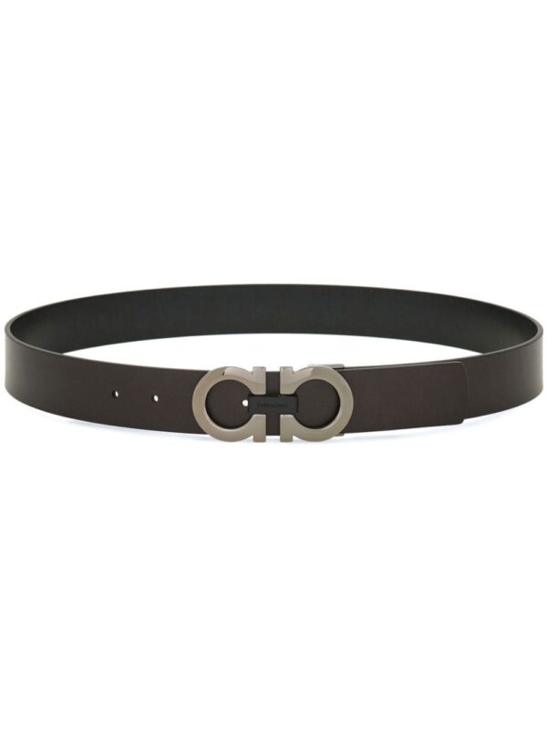 Ferragamo reversible Gancini leather belt