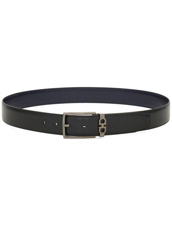 Ferragamo reversible Gancini leather belt