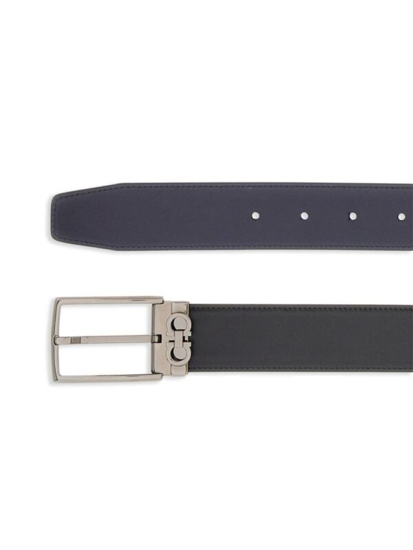 Ferragamo reversible Gancini leather belt - Image 2