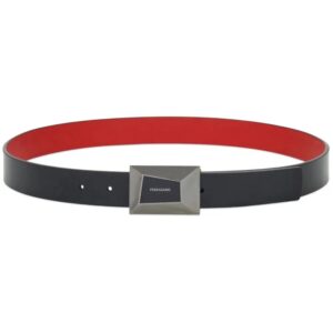 Ferragamo  reversible logo-engraved leather belt