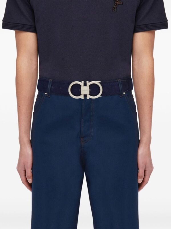 Ferragamo Gancini-buckle belt - Image 4