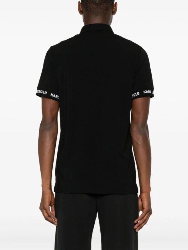 Karl Lagerfeld  Ikonik Karl-motif polo shirt - Image 4