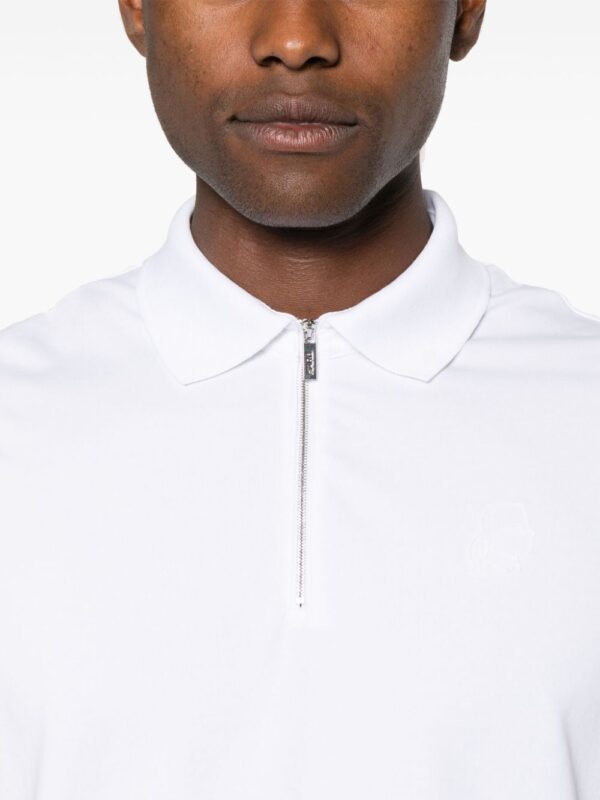 Karl Lagerfeld Ikonik Karl-motif polo shirt - Image 5