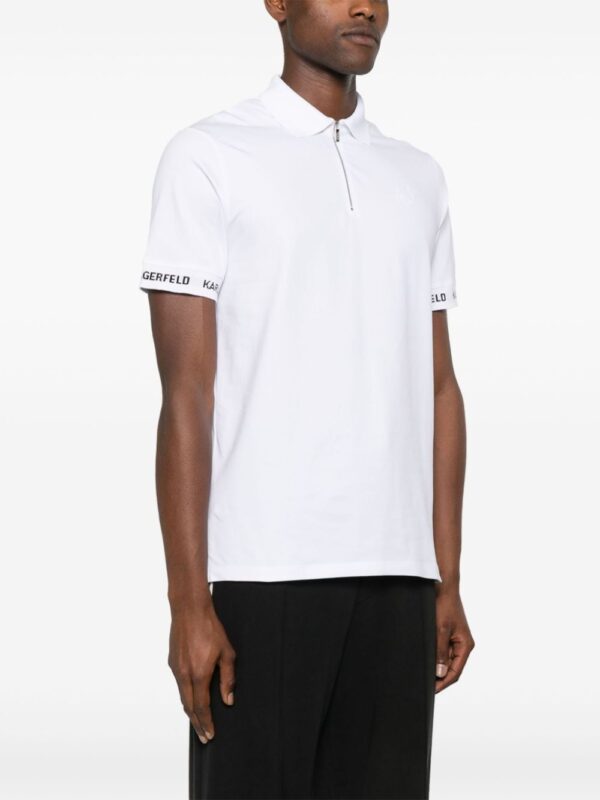 Karl Lagerfeld Ikonik Karl-motif polo shirt - Image 3