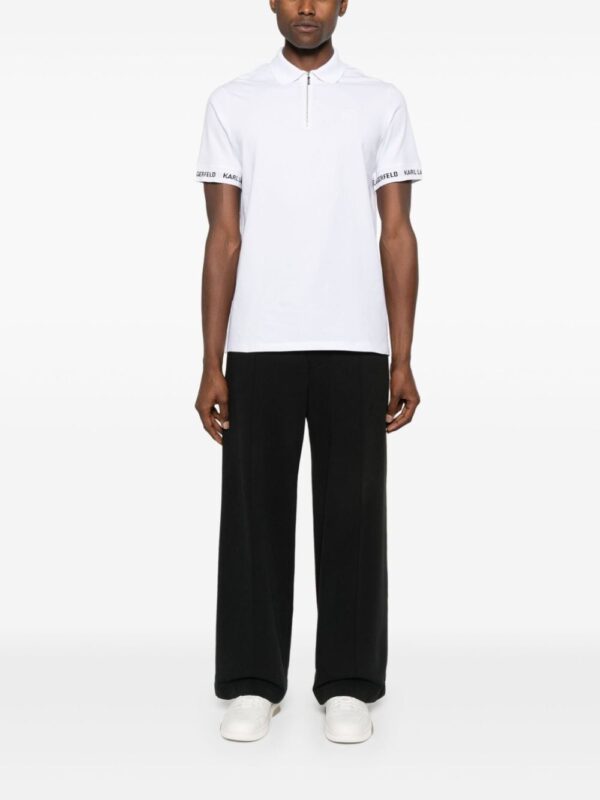 Karl Lagerfeld Ikonik Karl-motif polo shirt - Image 2