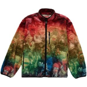 Supreme  Muppets fleece jacket