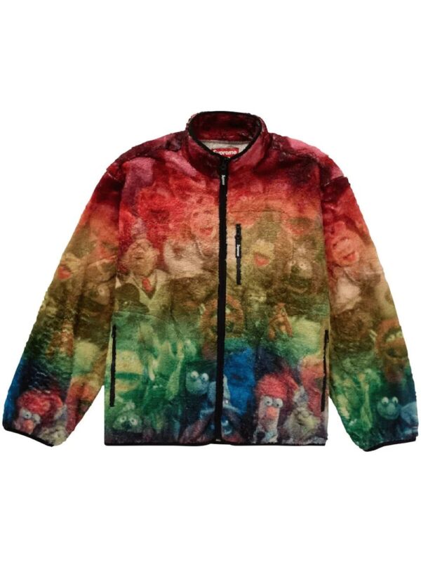 Supreme  Muppets fleece jacket