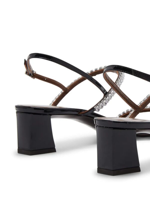 Giuseppe Zanotti  45mm Valentiine Crystal sandals - Image 4