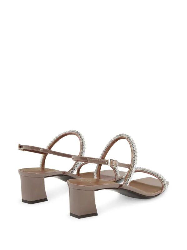 Giuseppe Zanotti  45mm Valentiine Crystal slingback sandals - Image 3