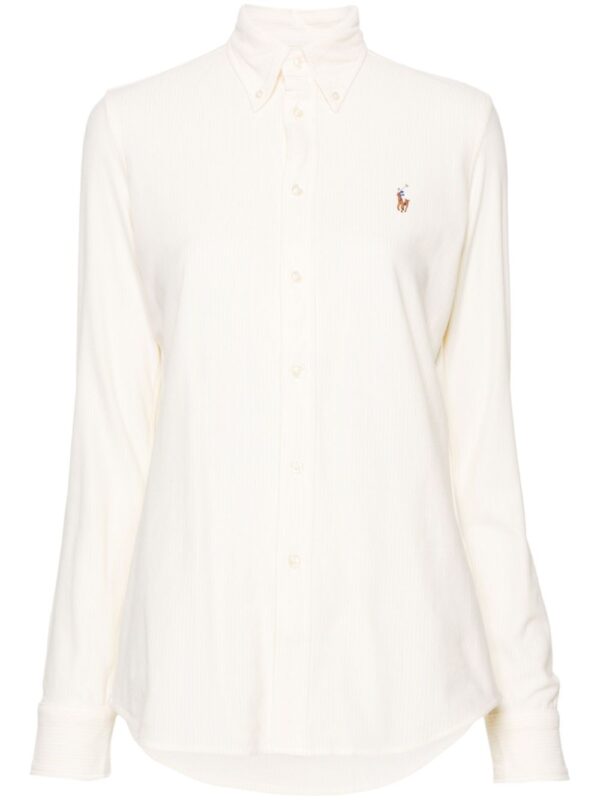Polo Ralph Lauren  Polo Pony-embroidered striped shirt