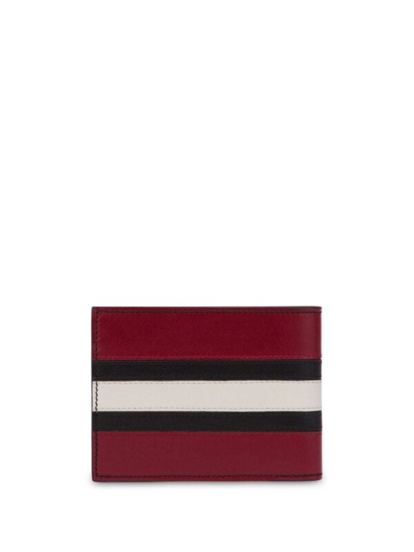 Moschino stripe-detail leather wallet - Image 2