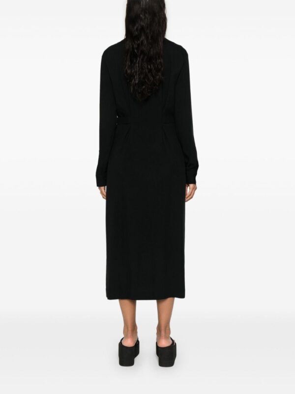 Moschino heart-padlock belted shirtdress - Image 3