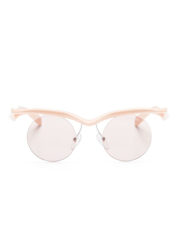 Prada Eyewear Runway semi-rimeless frame sunglasses