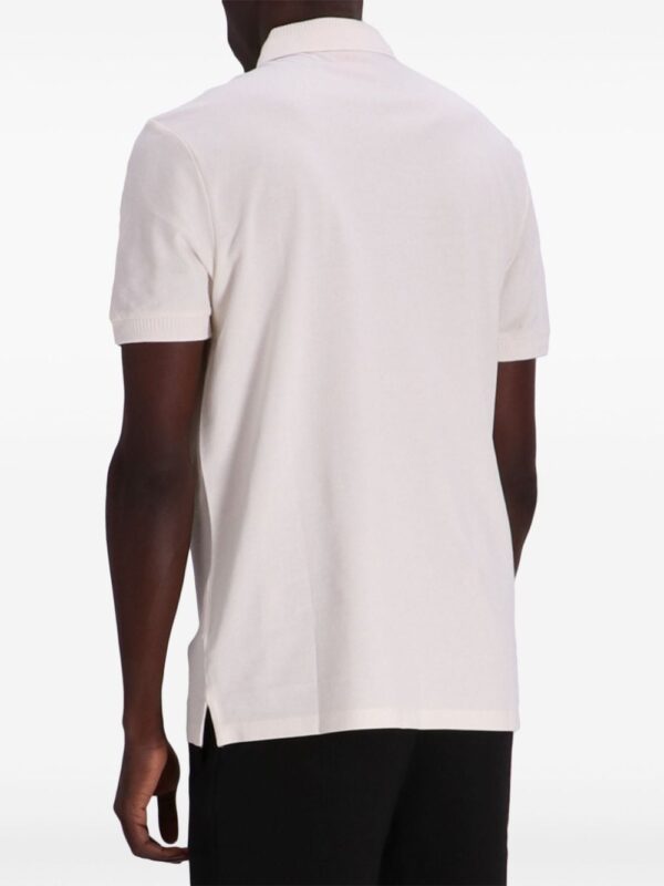 HUGO Dereso logo-print polo shirt - Image 4