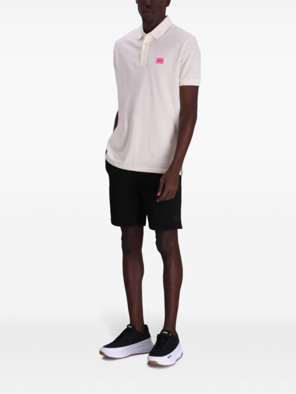 HUGO Dereso logo-print polo shirt - Image 2
