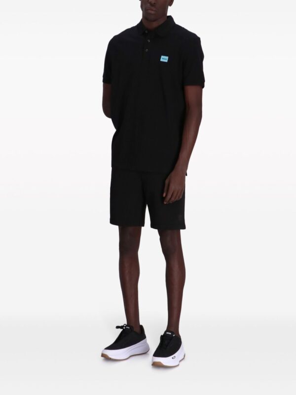 HUGO Dereso logo-print polo shirt - Image 2