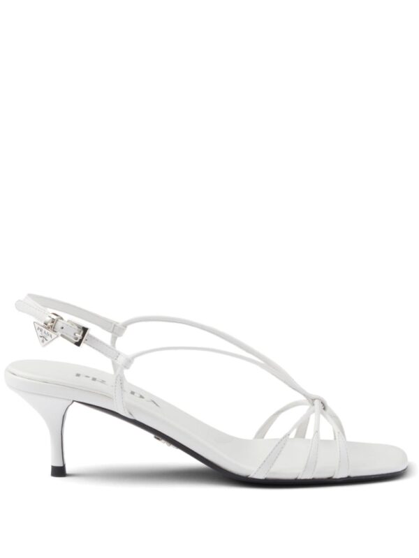 Prada  55mm leather sandals