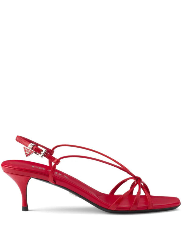 Prada  55mm leather sandals
