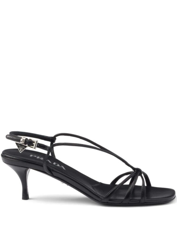 Prada  55mm leather sandals