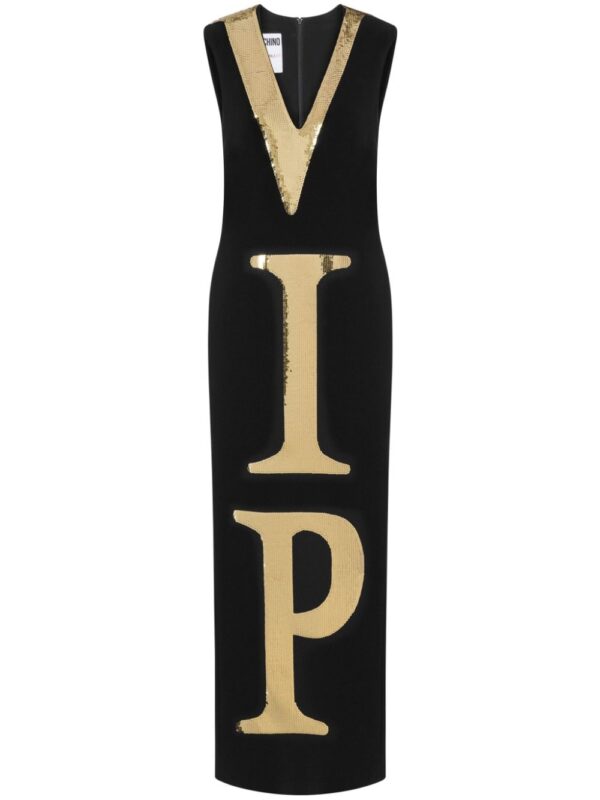 Moschino VIP sequin-embellished dress