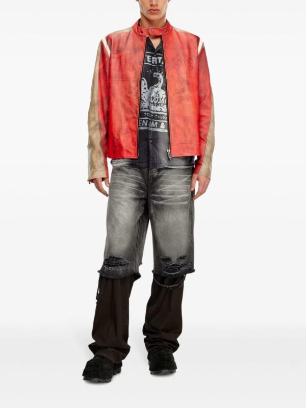 Diesel  L-Ruscha leather jacket - Image 2
