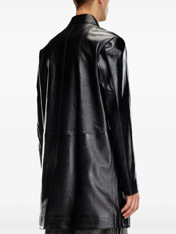 Diesel  L-Cordier panelled leather jacket - Image 4
