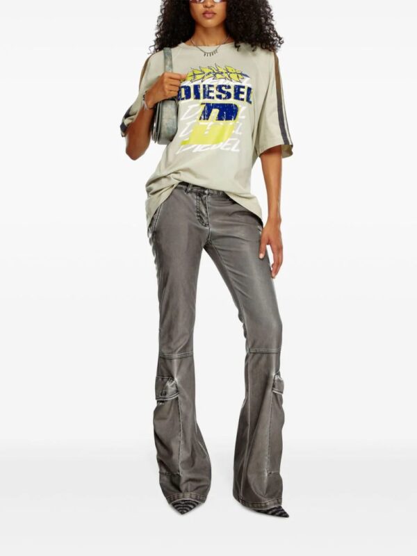 Diesel  flared cargo trousers - Image 2